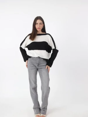 Foto van product Elara Trui zwart / wit