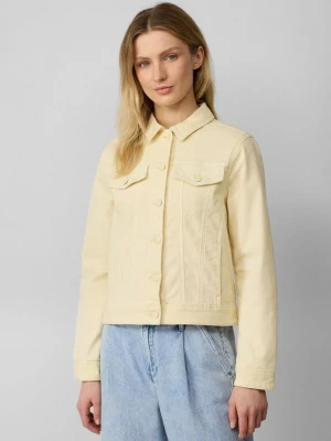 Foto van product Elastisch denim jack met steekzakken opzij s.Oliver geel