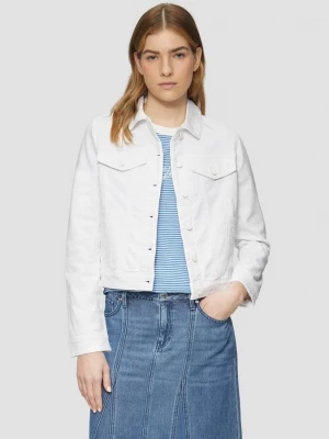 Foto van product Elastisch denim jack met steekzakken opzij s.Oliver wit