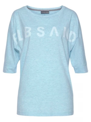Foto van product Elbsand Oversized shirt blauw gemêleerd