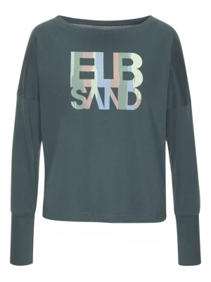 Foto van product Elbsand Shirt crème / lichtblauw / mokka / jade groen