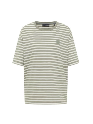 Foto van product Elbsand Shirt 'Kia' olijfgroen / wit