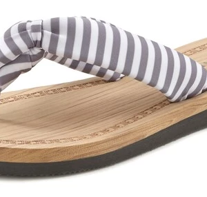 Foto van product Elbsand Teenslipper donkergrijs / wit