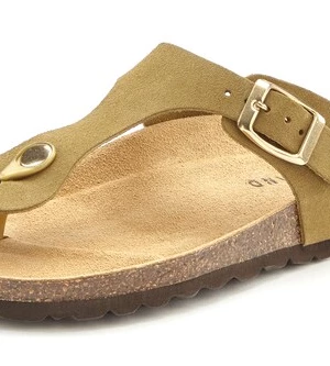 Foto van product Elbsand Teenslipper olijfgroen