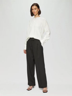 Foto van product Elegante broek van viscosemix met extra wijde pijpen s.Oliver zwart