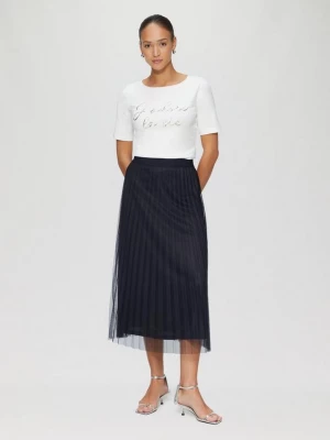 Foto van product Elegante midirok van geplooid mesh s.Oliver blauw