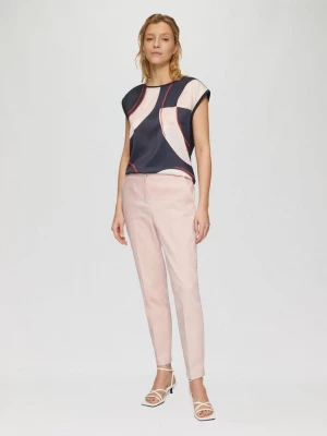 Foto van product Elegante sigarettenbroek met hoge taille s.Oliver roze