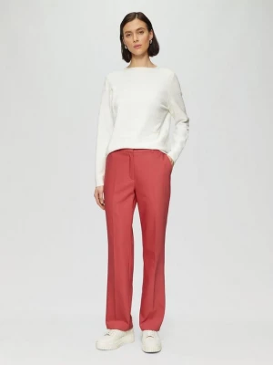 Foto van product Elegante stoffen broek met rechte pijp s.Oliver rood