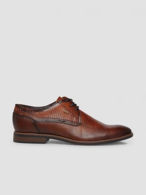 Foto van product Elegante veterschoenen in lederlook s.Oliver bruin