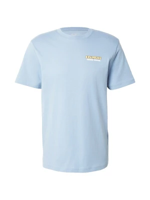 Foto van product ELEMENT Shirt 'FEEL POWER' lichtblauw / lichtgeel / grasgroen / wit