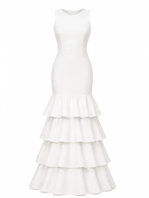 Foto van product Elena Athanasiadou Cocktailjurk 'LOUISE' wit