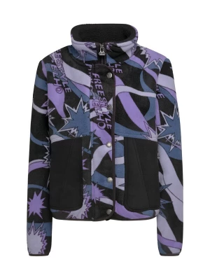 Foto van product elho Fleece jas 'Malmö 89' saffier / lila / sering / zwart