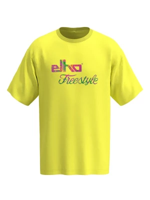 Foto van product elho Shirt 'Cliff' geel / groen / pink