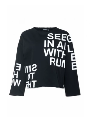 Foto van product Elias Rumelis Sweatshirt 'Mairyl' zwart / wit