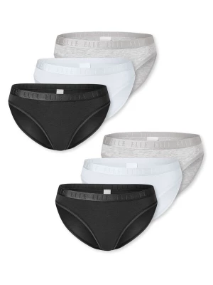 Foto van product ELLE Slip lichtgrijs / zwart / wit