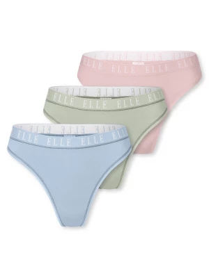 Foto van product ELLE String ' Thong - ELLE LOGO ' gemengde kleuren