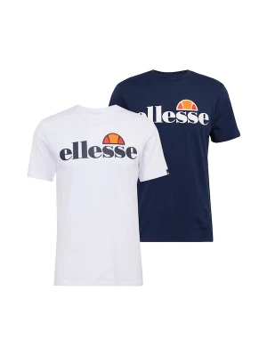 Foto van product ELLESSE Shirt 'Prado' navy / oranje / rood / wit