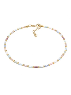 Foto van product ELLI Voetsieraden blauw / goud / pink / wit