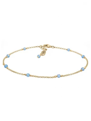 Foto van product ELLI Voetsieraden lichtblauw / goud