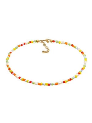 Foto van product ELLI Voetsieraden lichtblauw / goud / vuurrood / parelwit