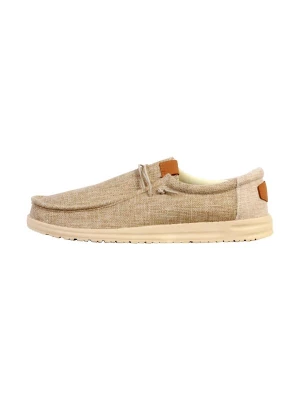 Foto van product Elong Instappers 'Niedriger Mokassin mit Schnürung' beige gemêleerd