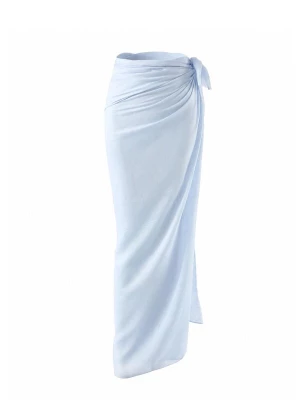 Foto van product Emilie collection Strandlaken 'Pareo sarong viscose' lichtblauw