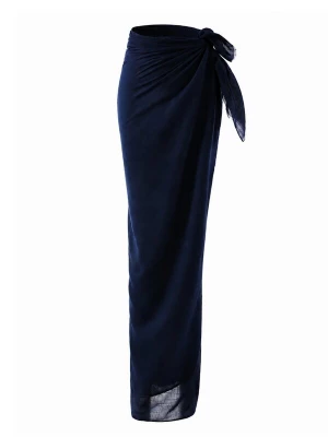 Foto van product Emilie collection Strandlaken 'Pareo sarong viscose' navy