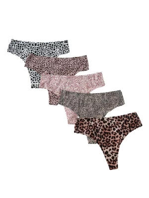 Foto van product Emilie collection String 'Multipack 5' gemengde kleuren