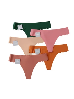 Foto van product Emilie collection String spar / oranje / oudroze