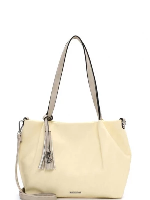 Foto van product Emily & Noah Shopper 'Elke' pasteelgeel