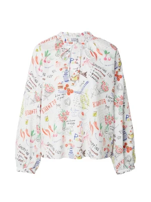 Foto van product Emily Van Den Bergh Blouse donkerblauw / groen / rood / wit