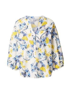 Foto van product Emily Van Den Bergh Blouse navy / honing / wit