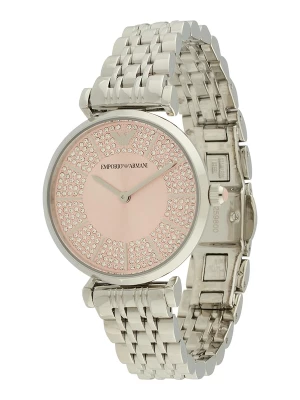 Foto van product Emporio Armani Analoog horloge rosé / zilver / transparant