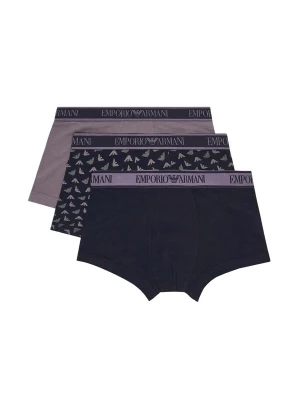 Foto van product Emporio Armani Boxershorts blauw / nachtblauw / sering / lavendel