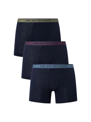 Foto van product Emporio Armani Boxershorts marine / lichtblauw / kaki / donkerlila