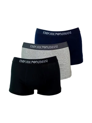 Foto van product Emporio Armani Boxershorts navy / grijs gemêleerd / zwart / offwhite