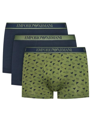 Foto van product Emporio Armani Boxershorts navy / groen