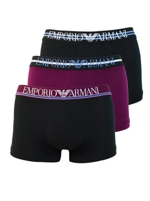 Foto van product Emporio Armani Boxershorts royal blue / koningsblauw / cyclaam / zwart / wit