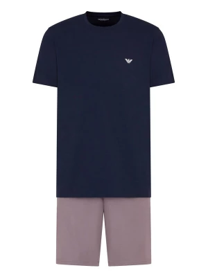 Foto van product Emporio Armani Pyjama kort blauw / mauve / wit