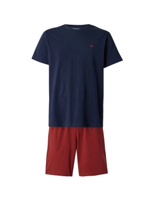 Foto van product Emporio Armani Pyjama kort navy / rood