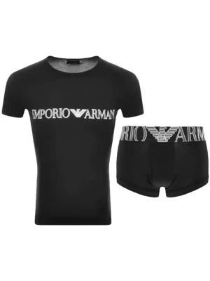 Foto van product Emporio Armani Pyjama kort zwart / wit