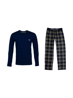 Foto van product Emporio Armani Pyjama lang blauw / donkerblauw / lichtgrijs