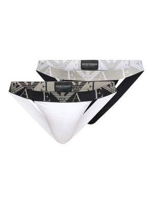 Foto van product Emporio Armani Slip kaki / zwart / wit