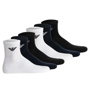 Foto van product Emporio Armani Sportsokken donkerblauw / zwart / wit