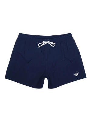 Foto van product Emporio Armani Zwemshorts donkerblauw / wit