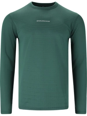Foto van product ENDURANCE Functioneel shirt 'Toko' groen / wit