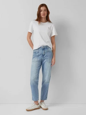 Foto van product Enkeljeans Mom / Regular Fit / High Rise / Tapered Leg s.Oliver blauw
