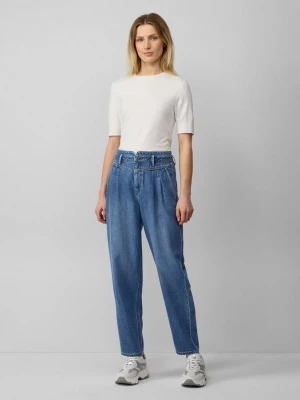 Foto van product Enkeljeans / relaxed fit / high rise / barrel leg s.Oliver blauw
