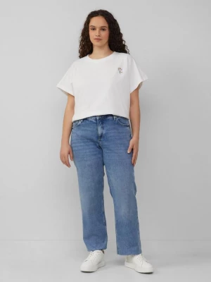 Foto van product Enkeljeans / slim fit / mid rise / straight leg QS blauw