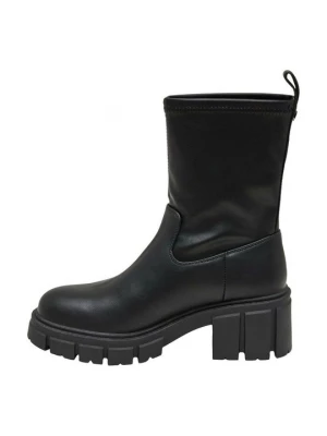 Foto van product Enkellaarsjes met plateauzool Buffalo zwart